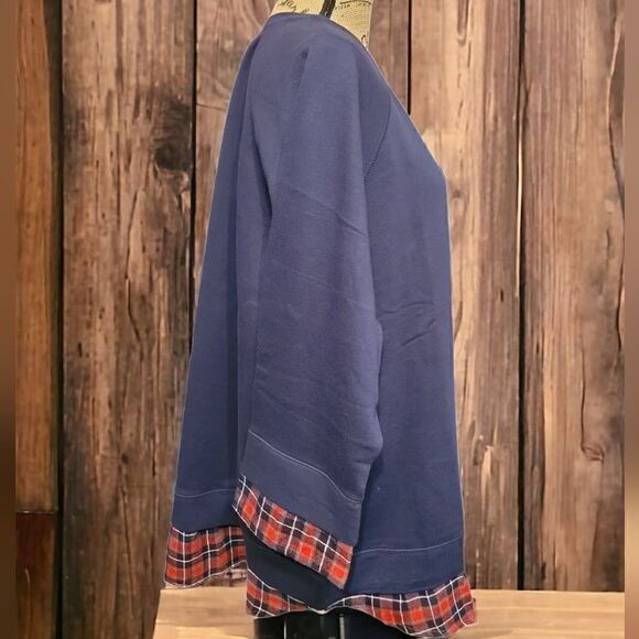 CW Classics Plaid Sweatshirt Size 2X New in Package - Picture 3 of 7